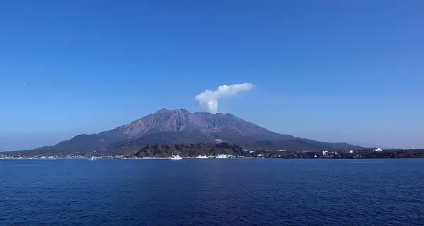 가고시마 · Sakurajima 실제 풍경