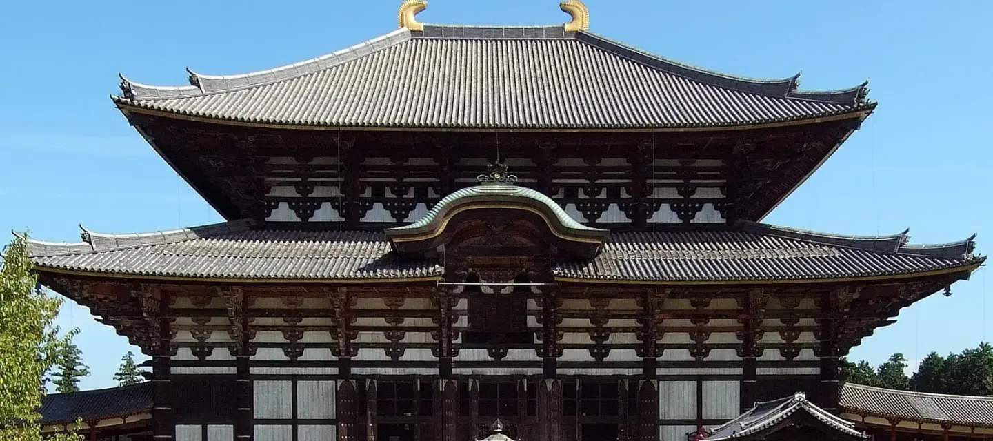나라 · Tōdai-ji 실제 풍경