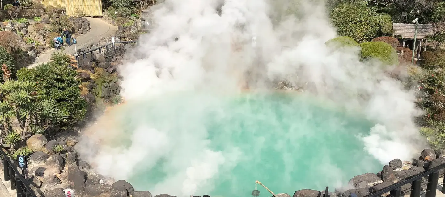 오이타 · Hells of Beppu 실제 풍경