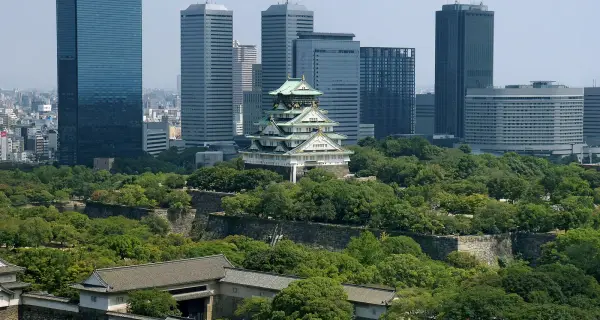 오사카 · Osaka Castle 실제 풍경