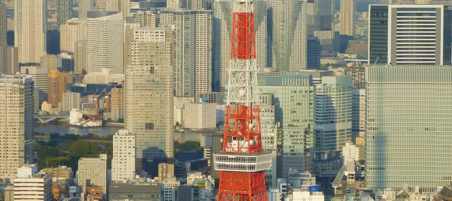 도쿄 · Tokyo Tower 실제 풍경